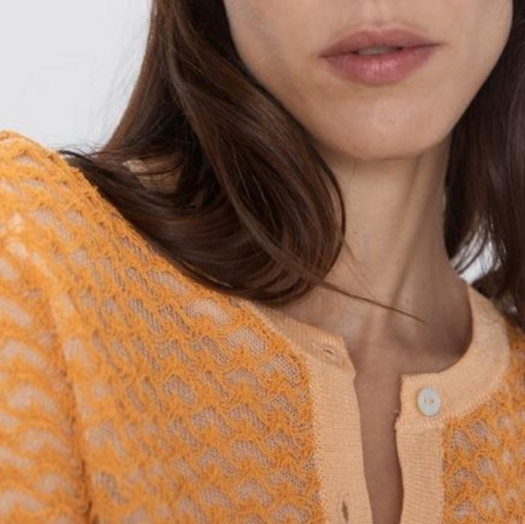 Zara | Textured Weave Cardigan - Picture 5 of 14
